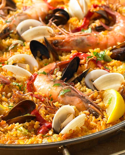 Seafood Paella Recipe