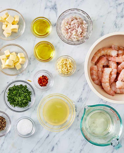 Shrimp Scampi with Pasta