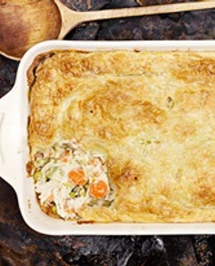 Almost Alton's Dairy-Free Chicken Pot Pie with Curry Option