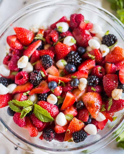 Berry Caprese Salad