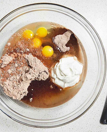 Too Much Chocolate Cake