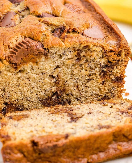 Reese's Peanut Butter Banana Bread