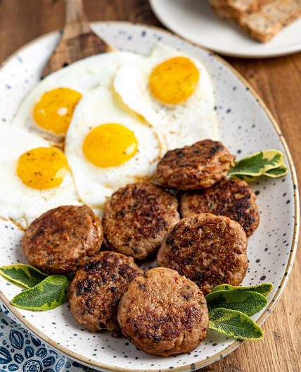 Homemade Turkey Breakfast Sausage Patties (Gluten Free)