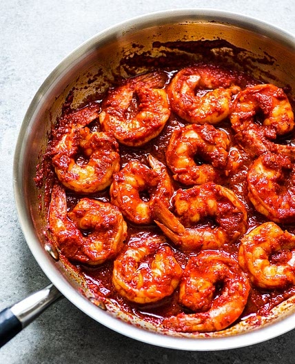 Camarones a la Diabla
