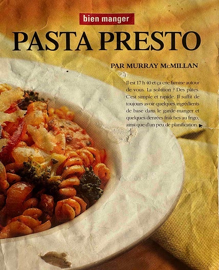 Fusilli et saucisses italiennes