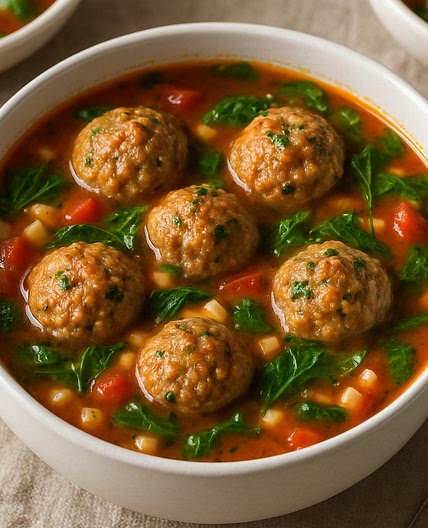 Italian Meatball Soup