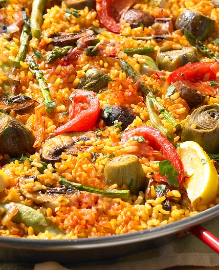 Vegetarian Paella Recipe