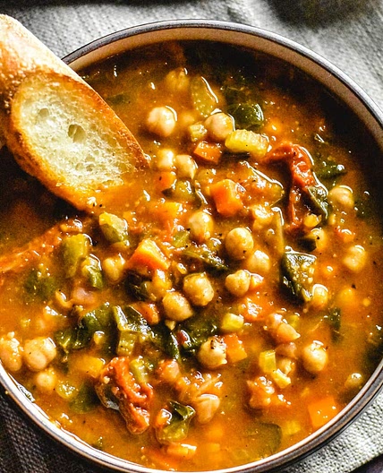 Moroccan Chickpea Soup