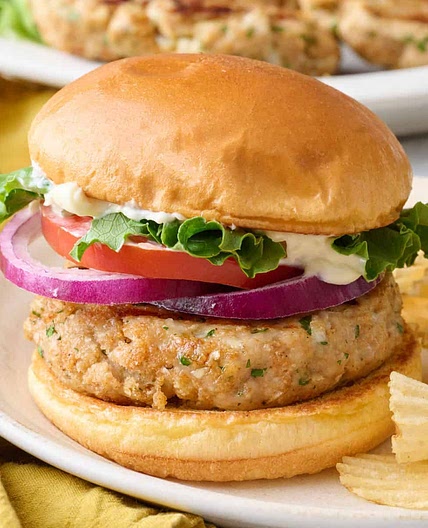 Ground Chicken Burger Recipe