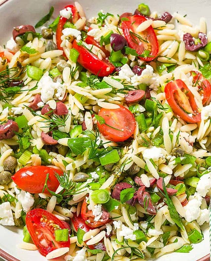 Mediterranean Orzo Salad