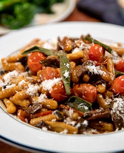 Ricotta Cavatelli in Mushroom Ragu