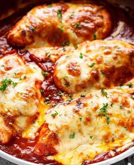 Easy Mozzarella Chicken (Low Carb Chicken Parma)