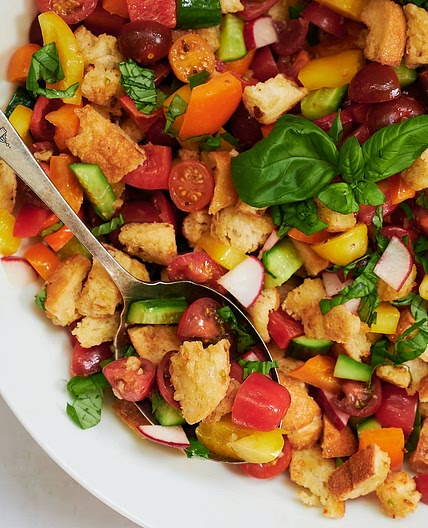 How to Make Classic Panzanella Bread Salad