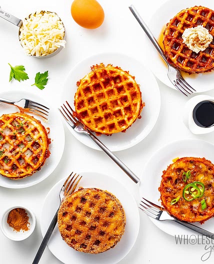 Chaffle Recipe (5 Flavors, Not Eggy!)