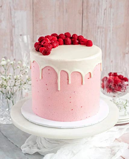 Gluten-Free Raspberry Cake (Dairy-Free)