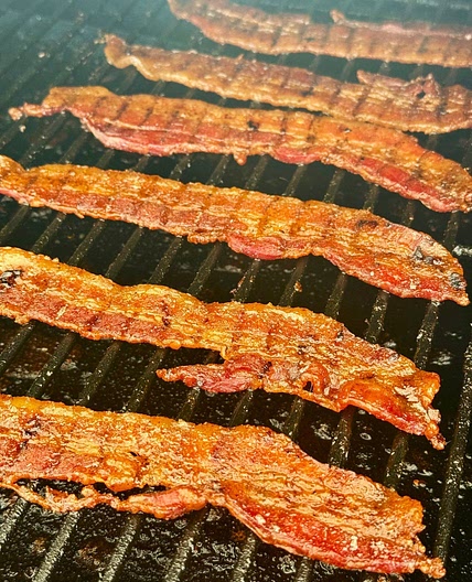 Smoked BBQ Whiskey Candied Bacon