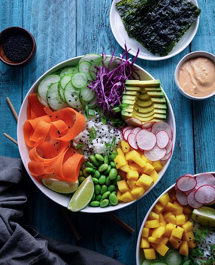 Deconstructed Sushi Bowl