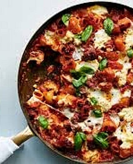 Cheese Baked Pasta with Sausage and Ricotta