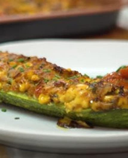 Zucchinis rellenos
