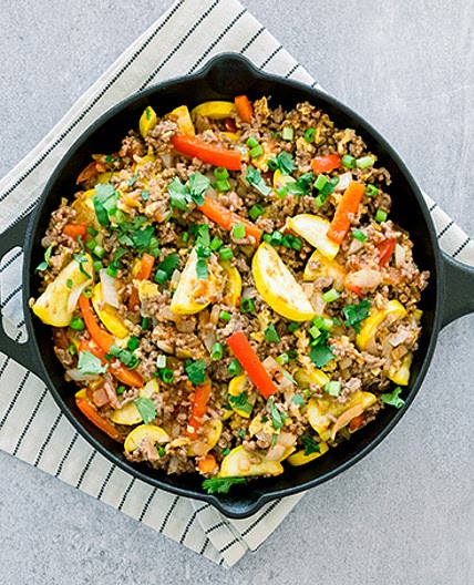 Tex-Mex Breakfast Skillet (PCOS-Friendly)