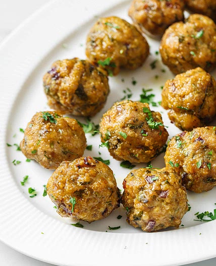 Chicken Kofta (Ground Chicken Meatballs)