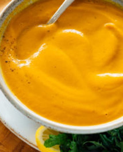 Creamy Roasted Carrot Soup