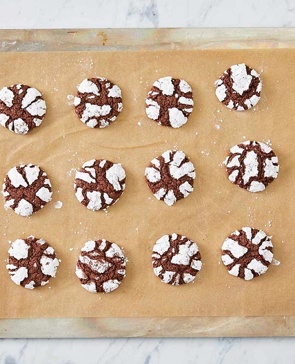 Chocolate Crinkle Cookies
