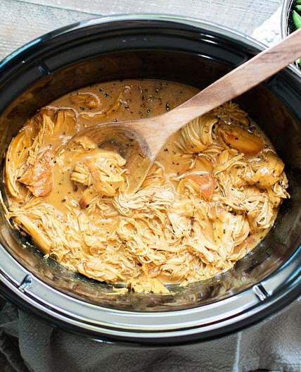 Slow Cooker Honey Mustard Chicken