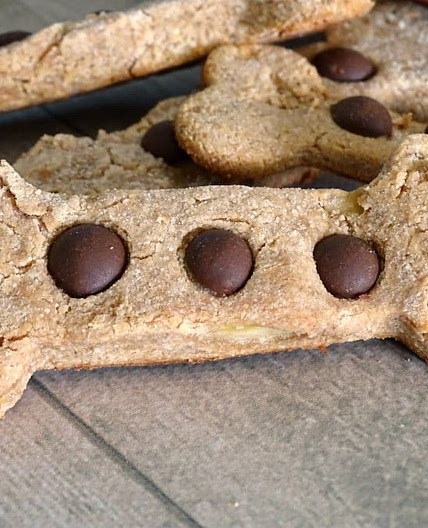 Peanut Butter Banana Grain Free Dog Treats