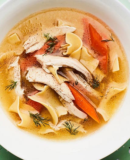 Chicken noodle soup (family meal)