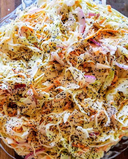 Classic creamy coleslaw