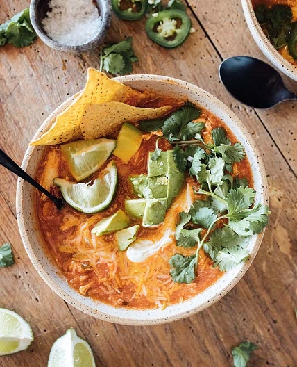 Easy Mexican Chicken Tortilla Soup