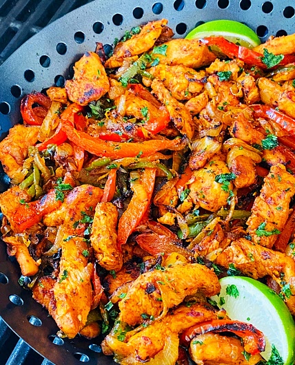 Grilled Chicken Fajitas