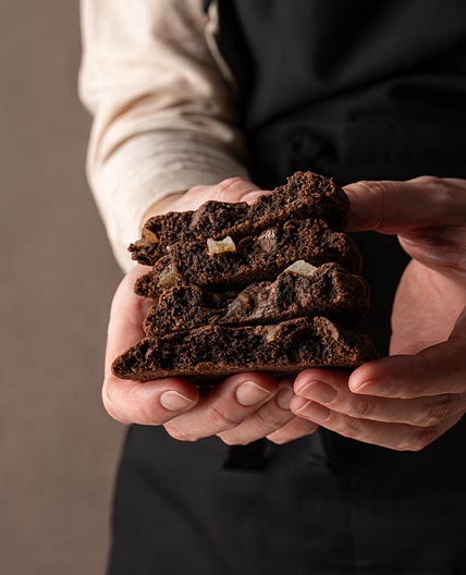 Chocolate Ginger Cookies