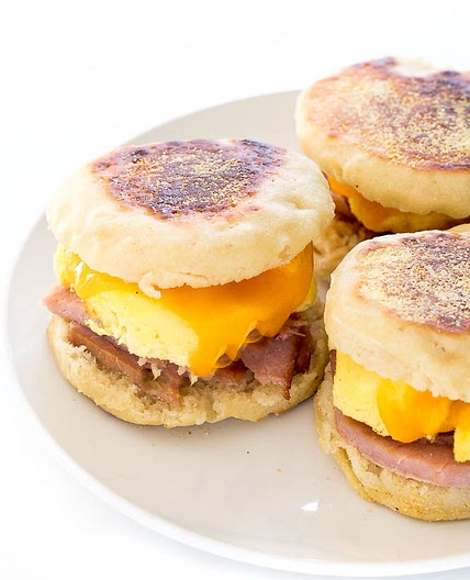 Freezer Breakfast Sandwiches
