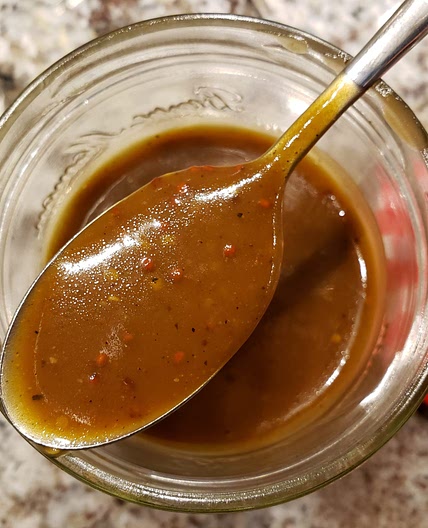 Honey mustard balsamic vinaigrette