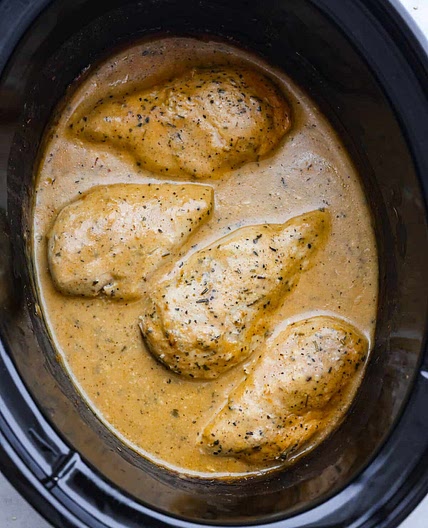 Crockpot Chicken and Gravy