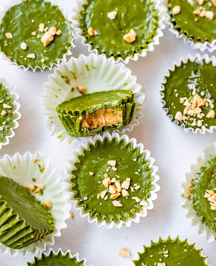 Matcha Peanut Butter Cups