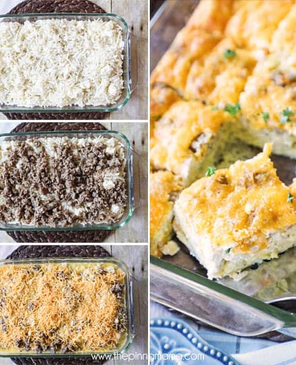Sausage, Egg & Cream Cheese Breakfast Casserole Recipe