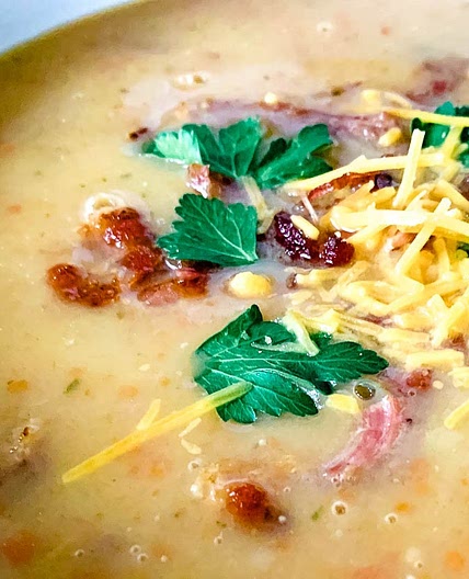 Creamy Plantation Potato and Ham Soup