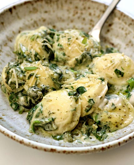 Instant Pot Spinach and Ravioli Lasagna