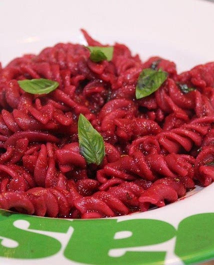 Whole Wheat Beetroot Pasta | Beetroot Pasta