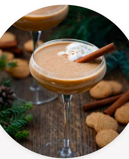 Easy gingerbread Martini