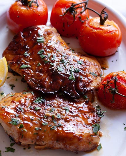 Rock Cod in Ginger Soy Sauce Marinade