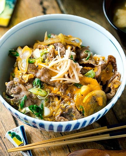 Beef and Egg Bowl (Tanindon)