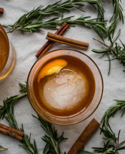 Cinnamon Rosemary Old Fashioned Recipe