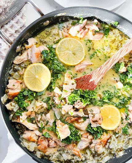 Chicken Piccata Soup