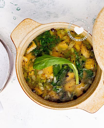 Aguají or Sopa de Plátano Verde [Video+Recipe] Green Plantain Soup