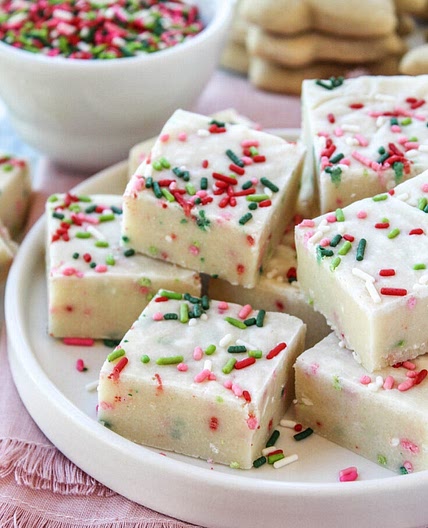 sugar cookie fudge