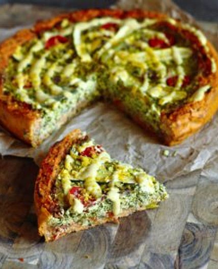 Deep Dish Pizza Quiche